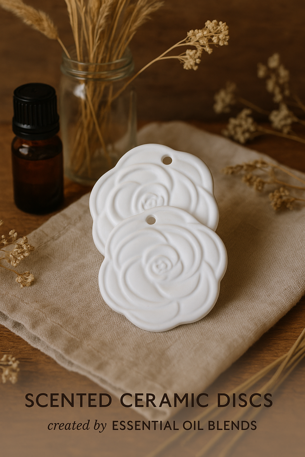 Unscented ceramic discs