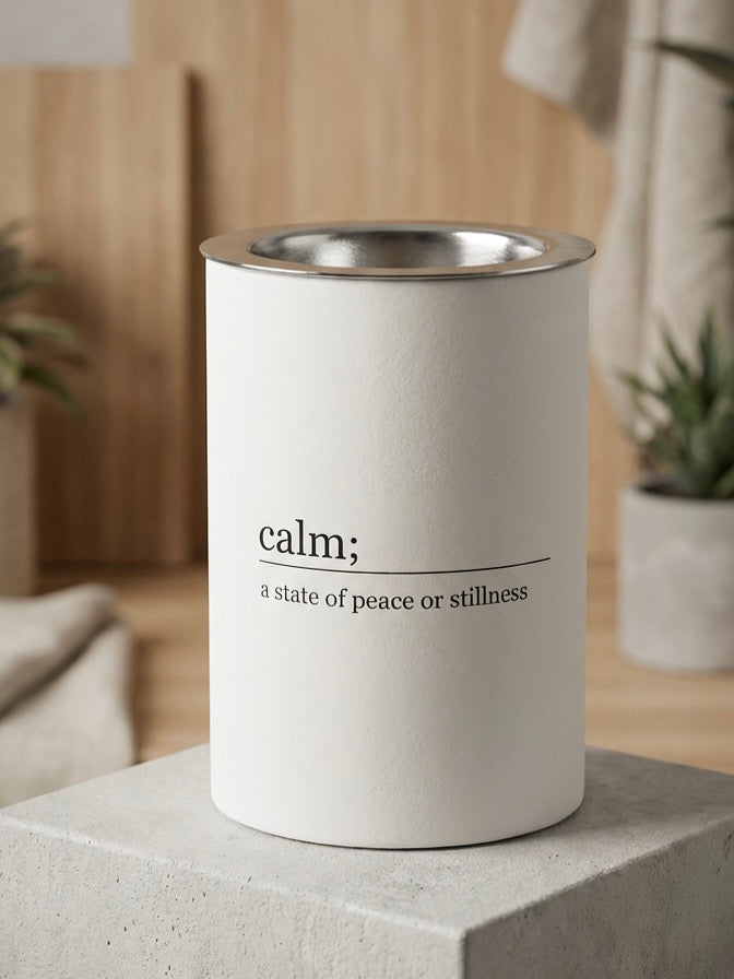 Calm wax burner