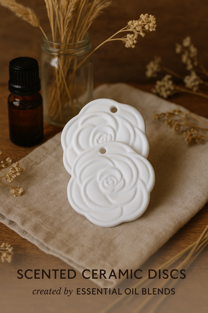Unscented ceramic discs