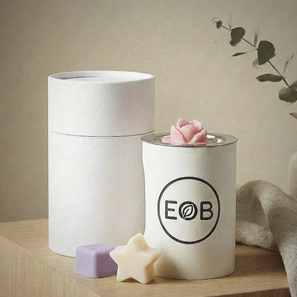 Branded stone cast burner