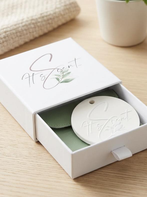 Branded Unscented ceramic discs