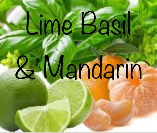Lime Basil and Mandarin Blend